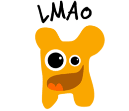 Talking Monster sticker #9611622