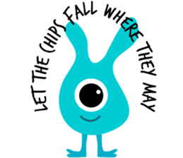 Talking Monster sticker #9611627