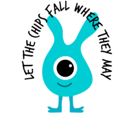 Talking Monster sticker #9611627