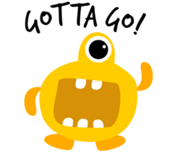 Talking Monster sticker #9611631