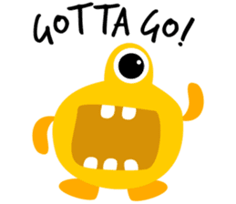 Talking Monster sticker #9611631