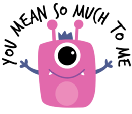 Talking Monster sticker #9611632