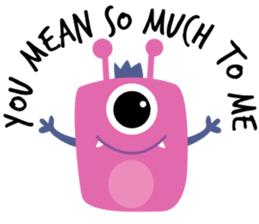 Talking Monster sticker #9611632