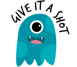 Talking Monster sticker #9611634