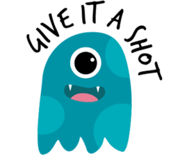 Talking Monster sticker #9611634