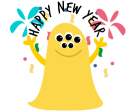 Talking Monster sticker #9611639