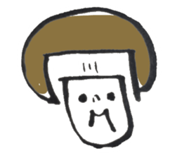 Hi, Colorful hair girl sticker #9611673