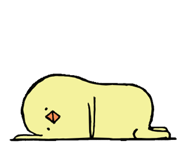 fly want chick . sticker #9611810