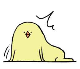 fly want chick . sticker #9611811