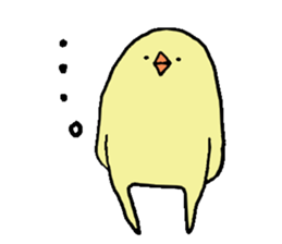 fly want chick . sticker #9611833