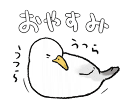 seagull sticker #9611877