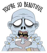 Zombie (EN) sticker #9613322