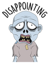 Zombie (EN) sticker #9613334