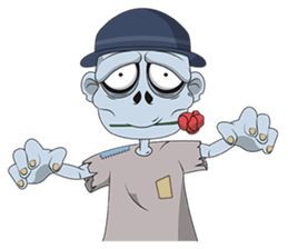 Zombie (EN) sticker #9613340