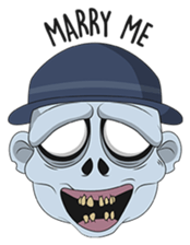 Zombie (EN) sticker #9613348
