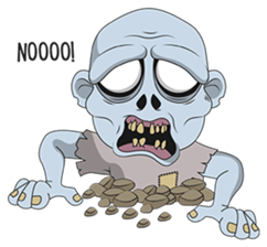 Zombie (EN) sticker #9613351