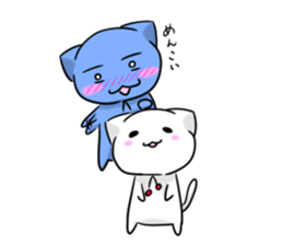 cute lect cats sticker #9613616