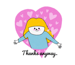 Let's convey thank you. sticker #9613654