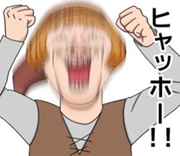 gold ax and silver ax story sticker #9613802