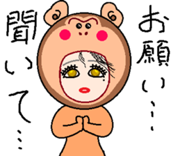 head dress man 3 sticker #9614266