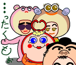 head dress man 3 sticker #9614270