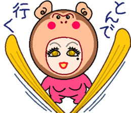 head dress man 3 sticker #9614274