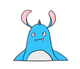 Gigi Gaga Blue 01 sticker #9614665