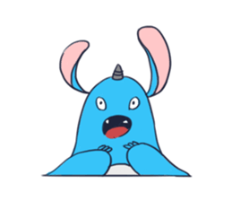 Gigi Gaga Blue 01 sticker #9614666