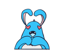 Gigi Gaga Blue 01 sticker #9614675