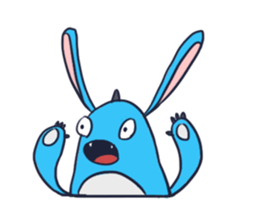 Gigi Gaga Blue 01 sticker #9614680