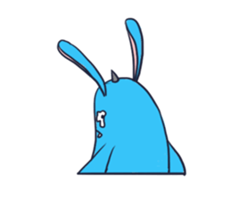 Gigi Gaga Blue 01 sticker #9614683