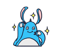 Gigi Gaga Blue 01 sticker #9614696