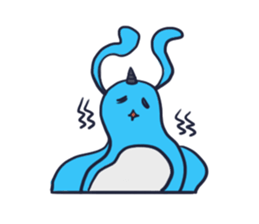 Gigi Gaga Blue 01 sticker #9614699