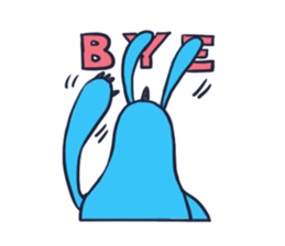 Gigi Gaga Blue 01 sticker #9614703