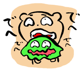 Bear of the forest ! sticker #9614963