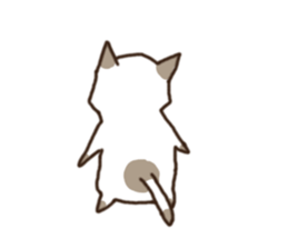 neko to wanko sticker #9615228