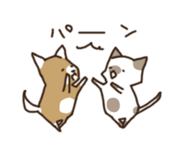 neko to wanko sticker #9615244