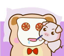 Bear and Piggy ''Cute sticker #9615497