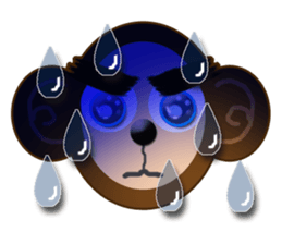 XOXO Monkeys2-1Japan sticker #9615886