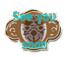 XOXO Monkeys3-1Japan sticker #9615956