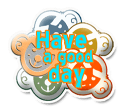 XOXO Monkeys3-1Japan sticker #9615958