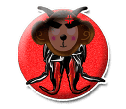 XOXO Monkeys3-1Japan sticker #9615962