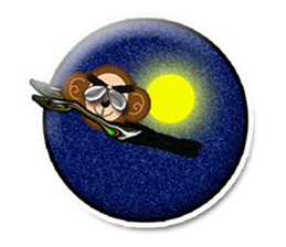 XOXO Monkeys3-1Japan sticker #9615981