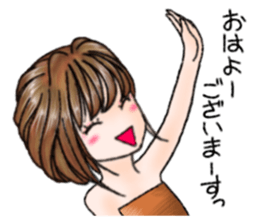 Japanese Sweet Girl Stickers 3 sticker #9616064