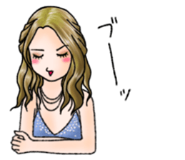 Japanese Sweet Girl Stickers 3 sticker #9616078