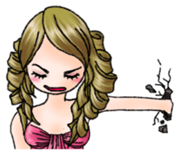 Japanese Sweet Girl Stickers 3 sticker #9616087