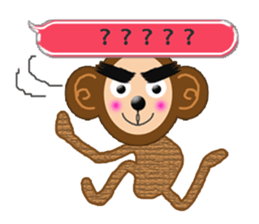 XOXO Monkeys1-1Japan sticker #9616151