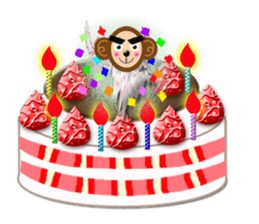 XOXO Monkeys1-1Japan sticker #9616157