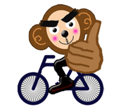 XOXO Monkeys1-1Japan sticker #9616172