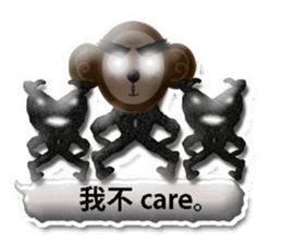 XOXO Monkeys0-1Japan sticker #9616265